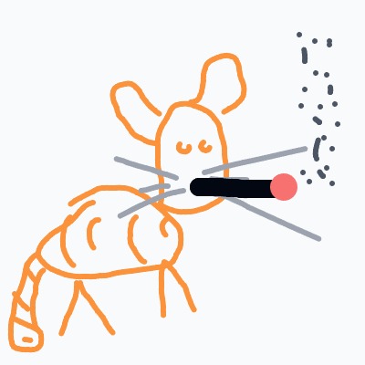 A%20simple%20orange%20cartoon%20rabbit%20with%20long%20ears%20is%20smoking%20a%20cigarette.