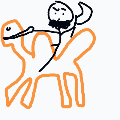 A%20stick-figure%20person%20with%20a%20beard%20rides%20an%20orange%20camel-like%20animal.