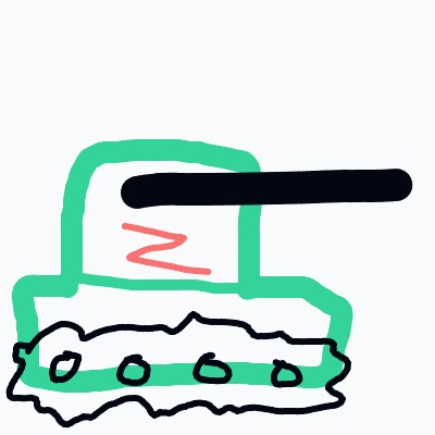 A%20playful%20green%20tank%20with%20a%20long%20black%20cannon%2C%20a%20red%20hatch%2C%20and%20rough%20wheel%20tracks.