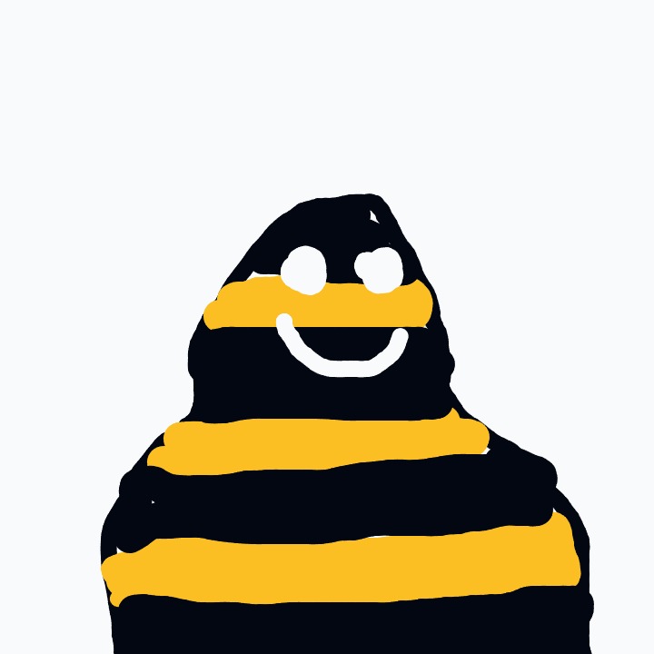A%20cartoonish%20black-and-yellow%20striped%20blob%20with%20a%20friendly%20smile%20and%20two%20white%20eyes.