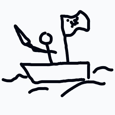 A%20simple%20drawing%20of%20a%20stick-figure%20person%20in%20a%20small%20boat%20on%20wavy%20water%2C%20holding%20a%20long%20pointed%20object%20and%20with%20a%20flag%20fluttering%20from%20a%20pole%20at%20the%20stern.