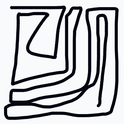 An%20abstract%2C%20thick-lined%20drawing%20of%20a%20rounded-square%20frame%20with%20looping%2C%20maze-like%20curves%20inside.